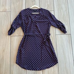 41 Hawthorn Purple Patterned Dress